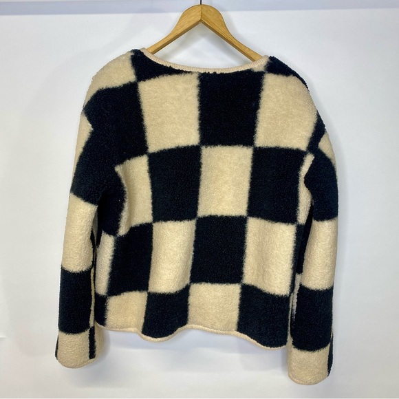 Moon River Check Sherpa Jacket - Picture 5 of 9